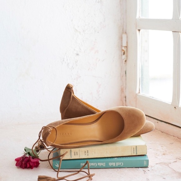 Sezane Valentina Strapped Pumps - Hazelnut FR 35 - Picture 2 of 2